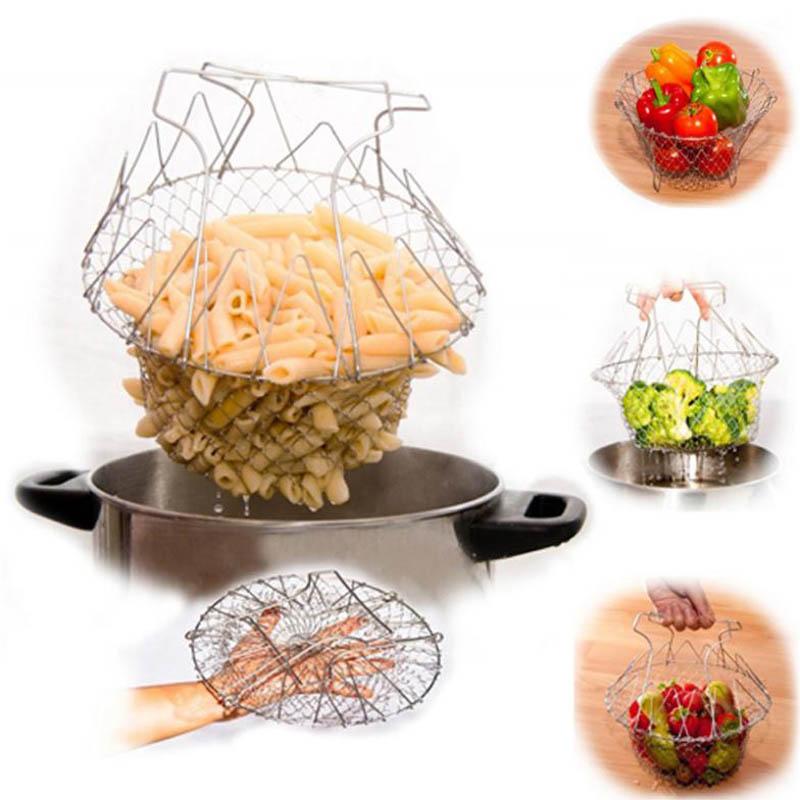 Chef Magic Mesh Basket Strainer