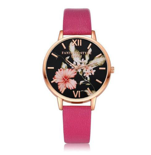 Flowers Bracelet Watch