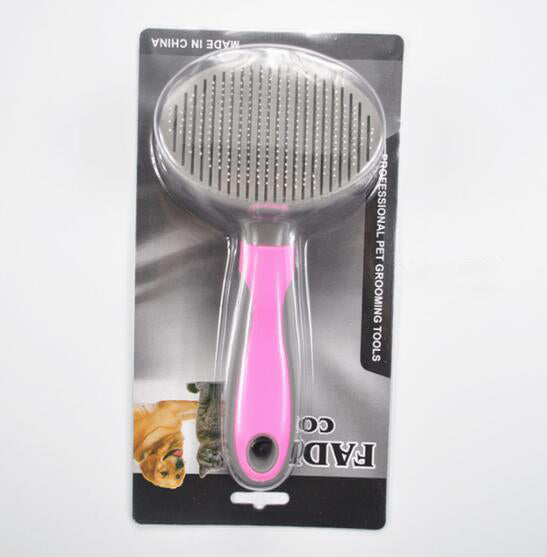 Pet Hair One Click Grooming Brush