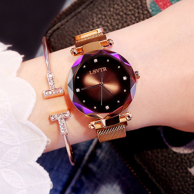 Luxury Rose Gold Fashion Watch