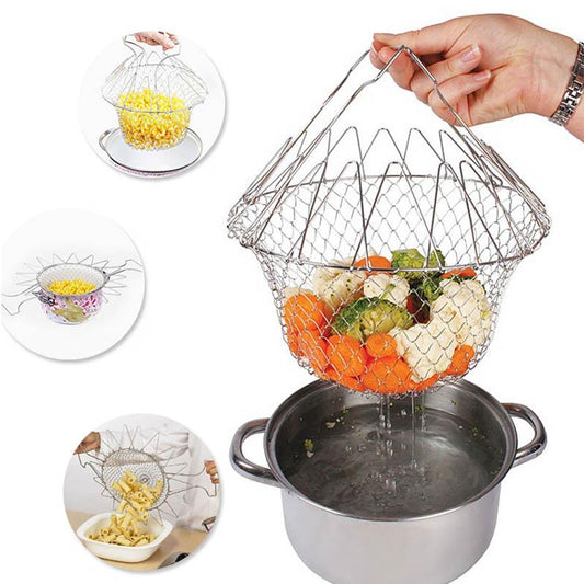 Chef Magic Mesh Basket Strainer