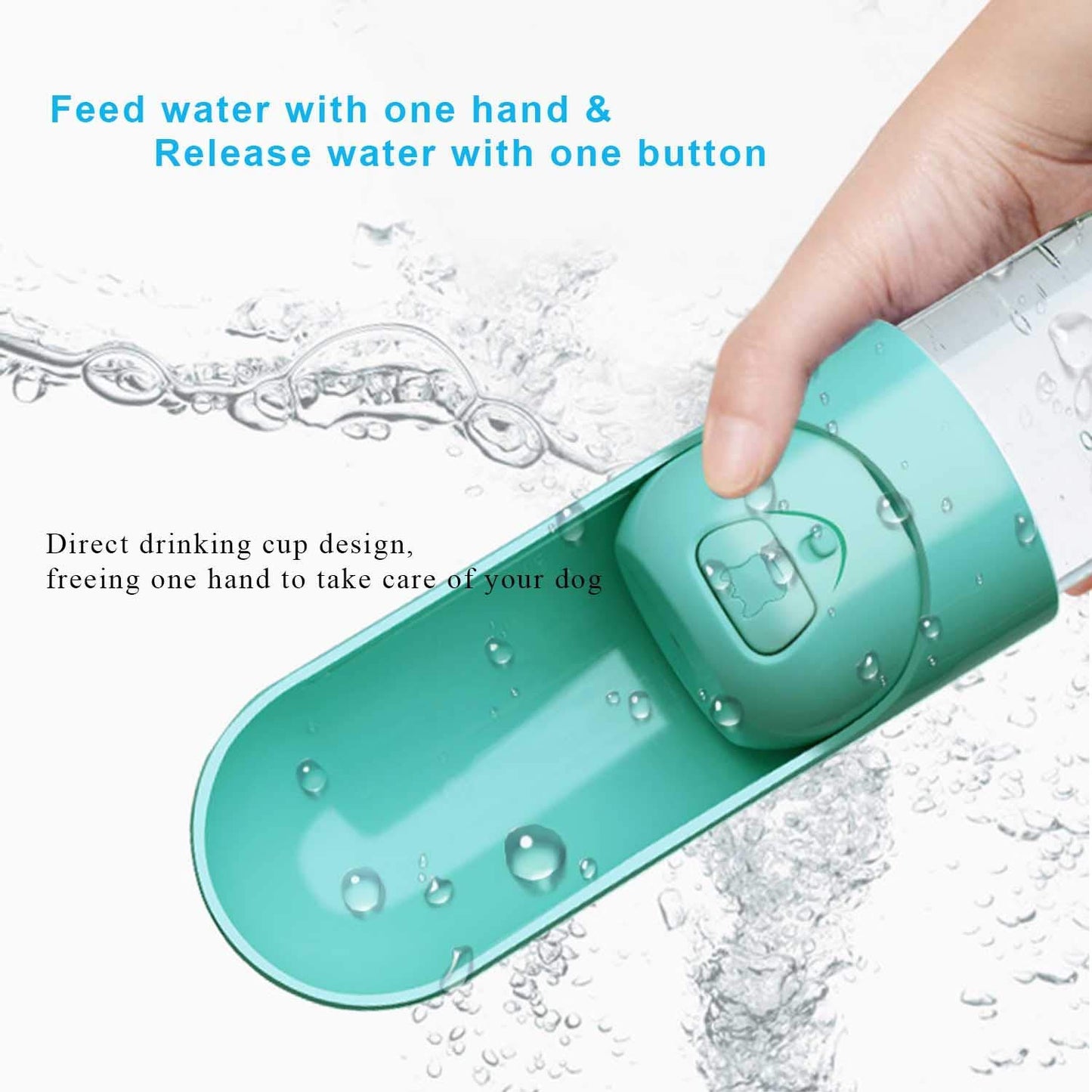 Dog and Cat Portable Water Bottle