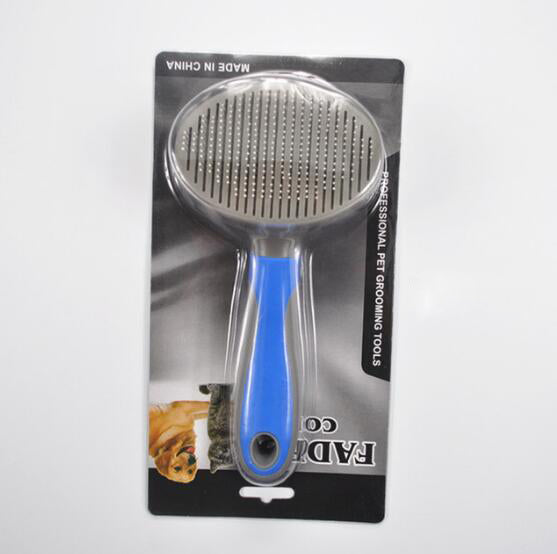 Pet Hair One Click Grooming Brush