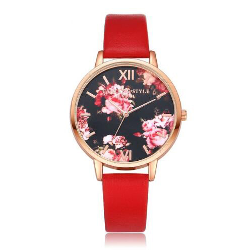 Flowers Bracelet Watch