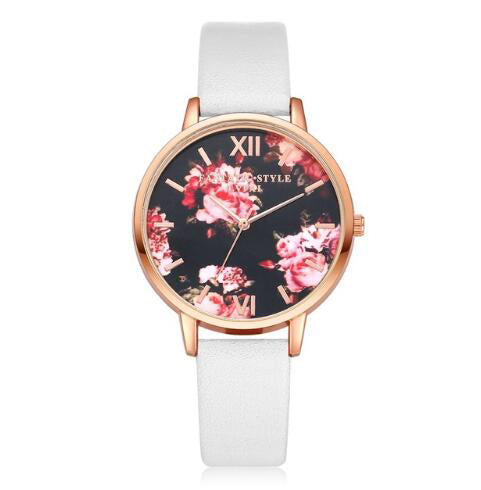 Flowers Bracelet Watch