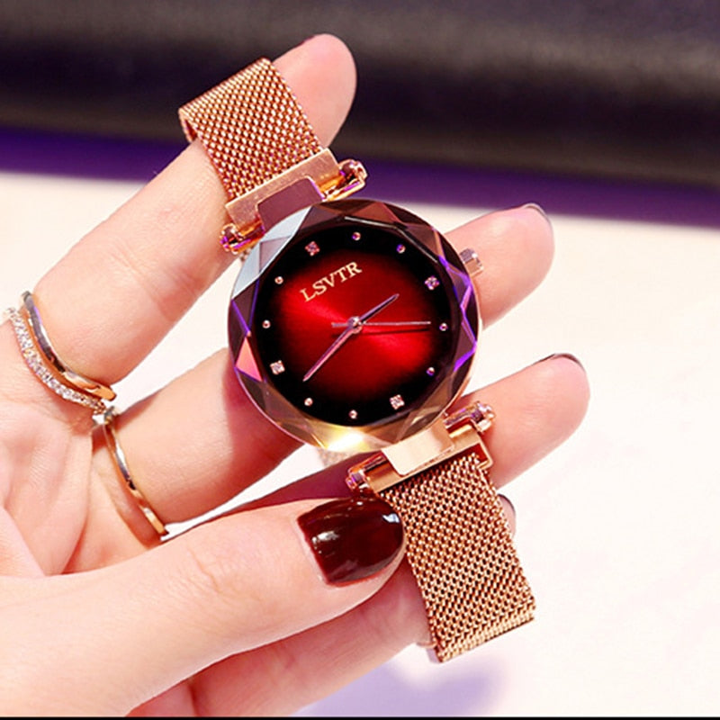 Luxury Rose Gold Fashion Watch