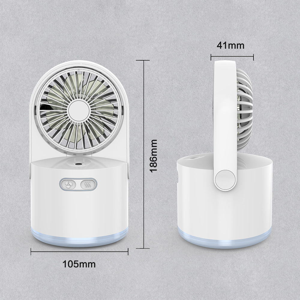 USB Charging Humidification Spray Small Fan