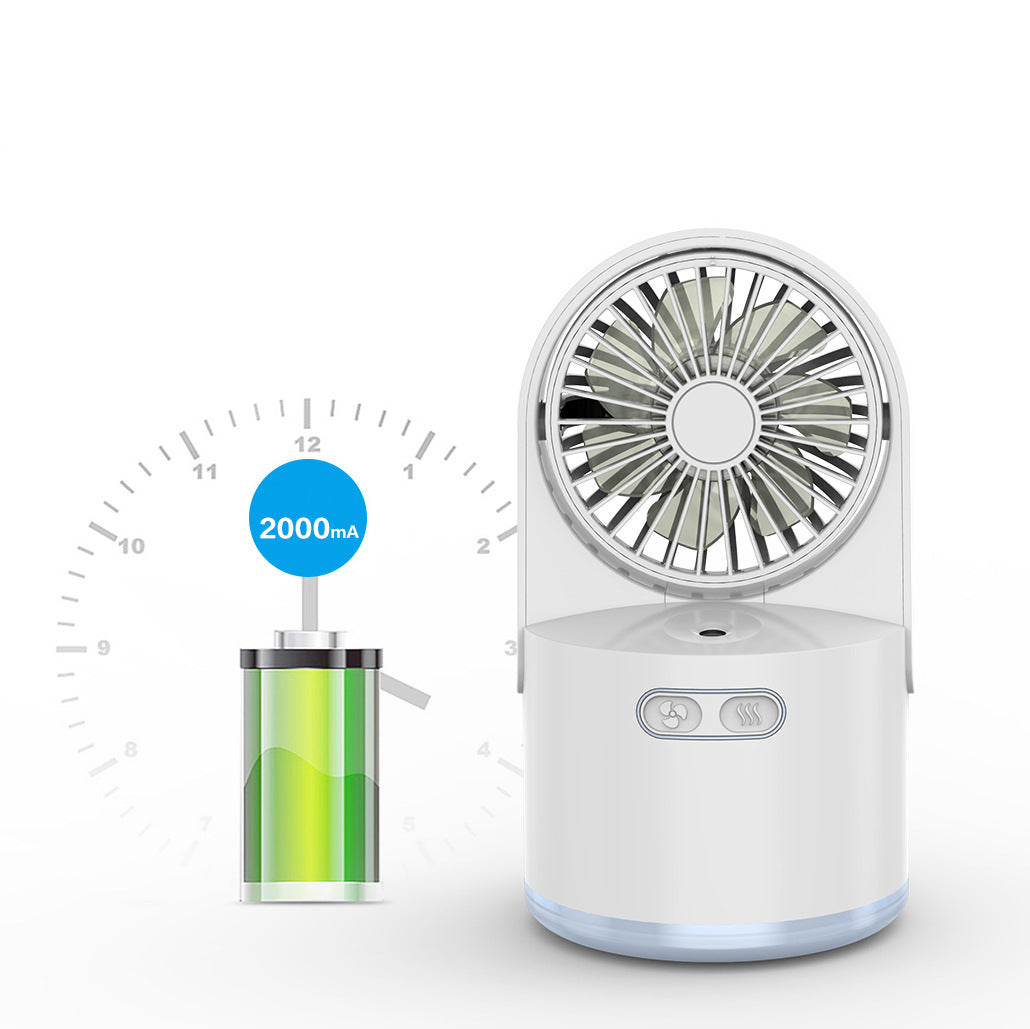 USB Charging Humidification Spray Small Fan