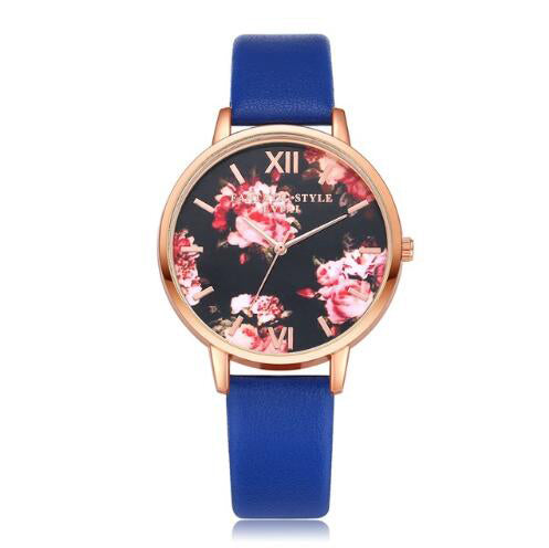 Flowers Bracelet Watch