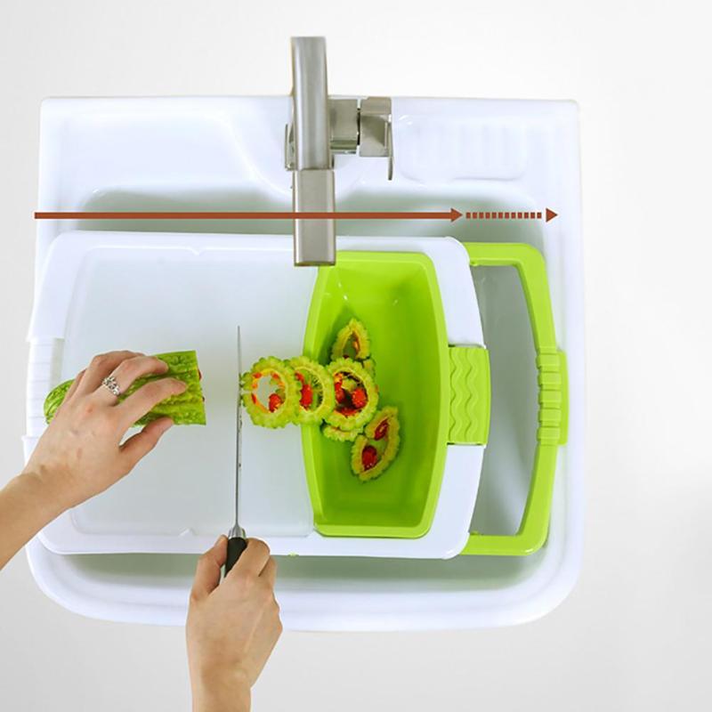 Multifunction Kitchen Chopping Blocks Sink