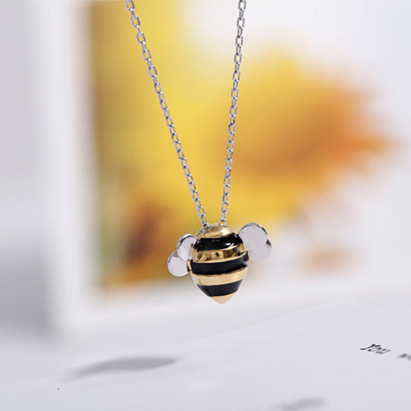 Bee Pendant Necklace