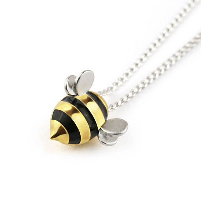 Bee Pendant Necklace